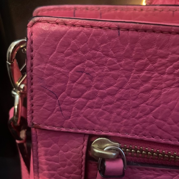 Kate Spade Fuchsia Textured Satchel - Picture 3 of 9